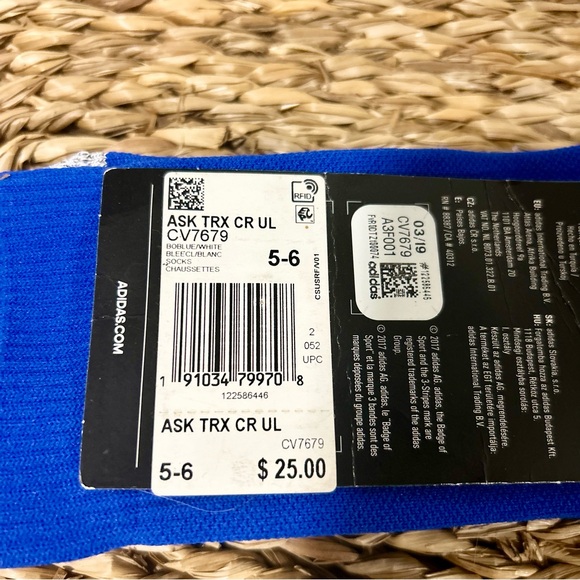 Adidas Parley Traxion Ultralight Socks Shoe size 5-6 - Picture 5 of 5